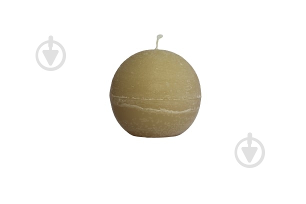 Свеча Рустик Шар 8 см Beige S88-467 Luna - фото 2 Свеча Рустик Шар 8 см Beige S88-467 Luna - фото 2