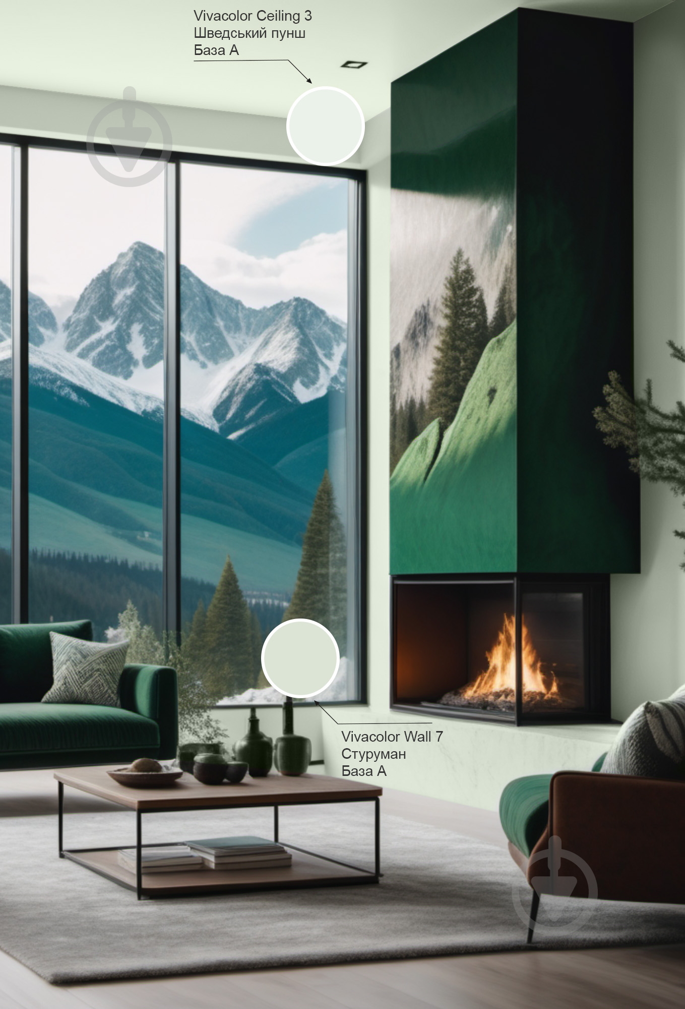 Краска интерьерная водоэмульсионная Vivacolor Ceiling 3 AP глубокий мат белый 0,9 л - фото 2 Краска интерьерная водоэмульсионная Vivacolor Ceiling 3 AP глубокий мат белый 0,9 л - фото 2