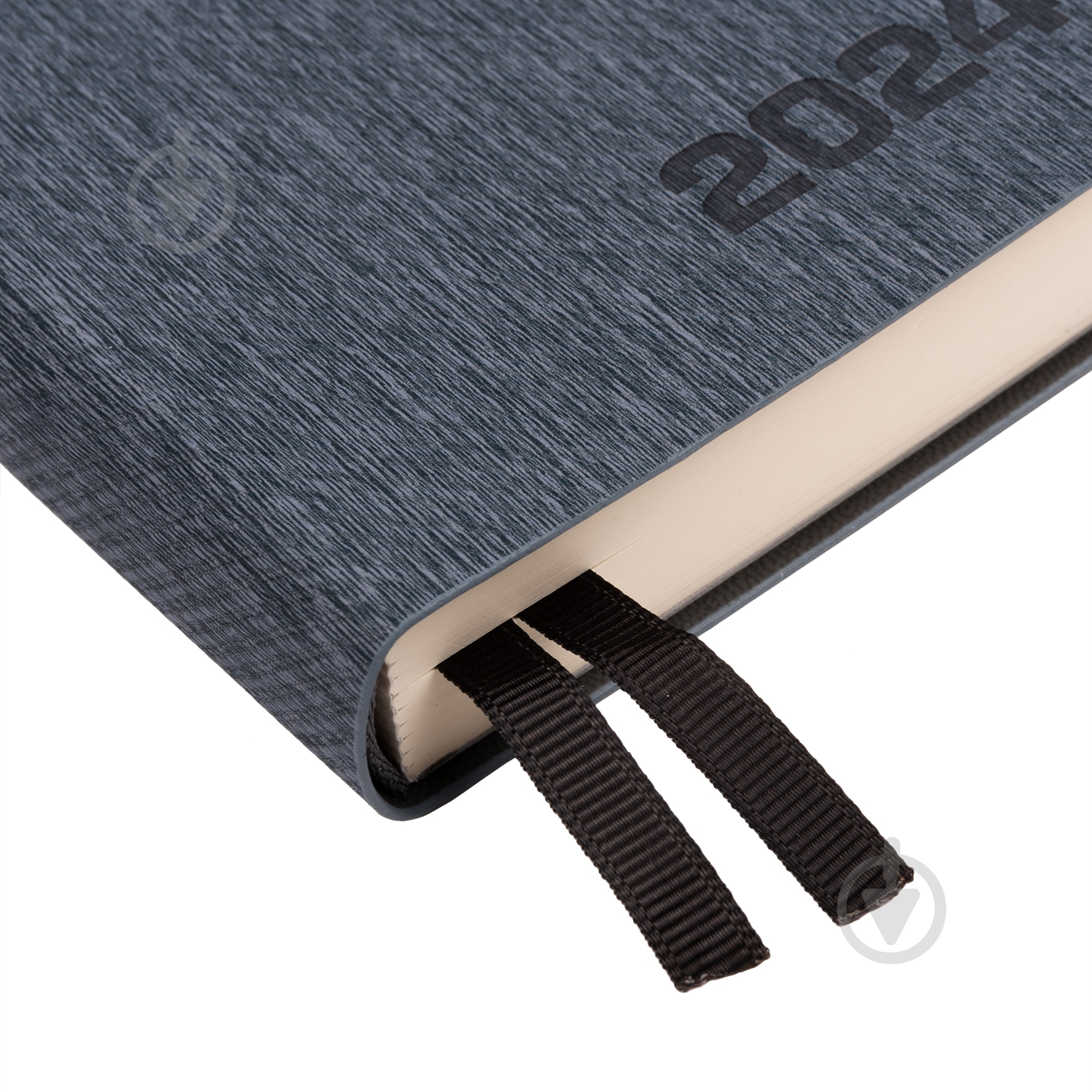 Щоденник датований Corsa темно-сірий 352 стор. Leo Planner Unique A6 2024 - фото 4