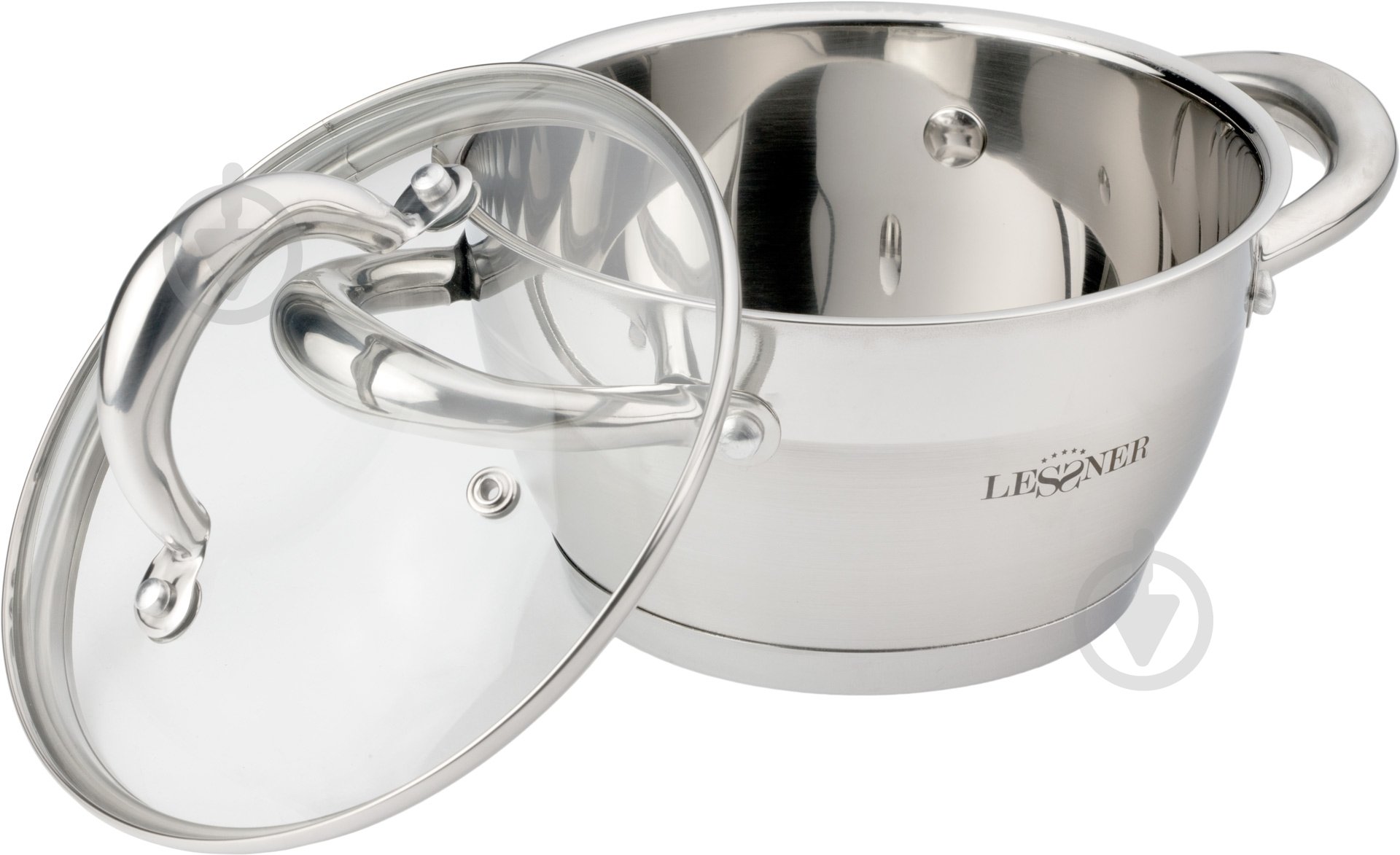 Кастрюля с крышкой Lessner 1,2 л 55852-16 - фото 2