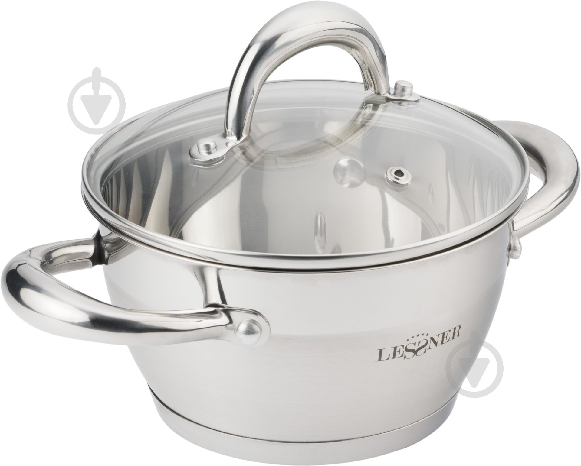 Кастрюля с крышкой Lessner 1,2 л 55852-16 - фото 1