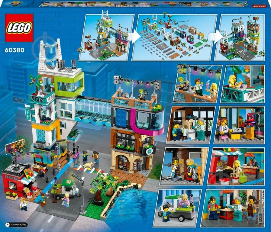 Конструктор LEGO City Центр города 60380 - фото 2