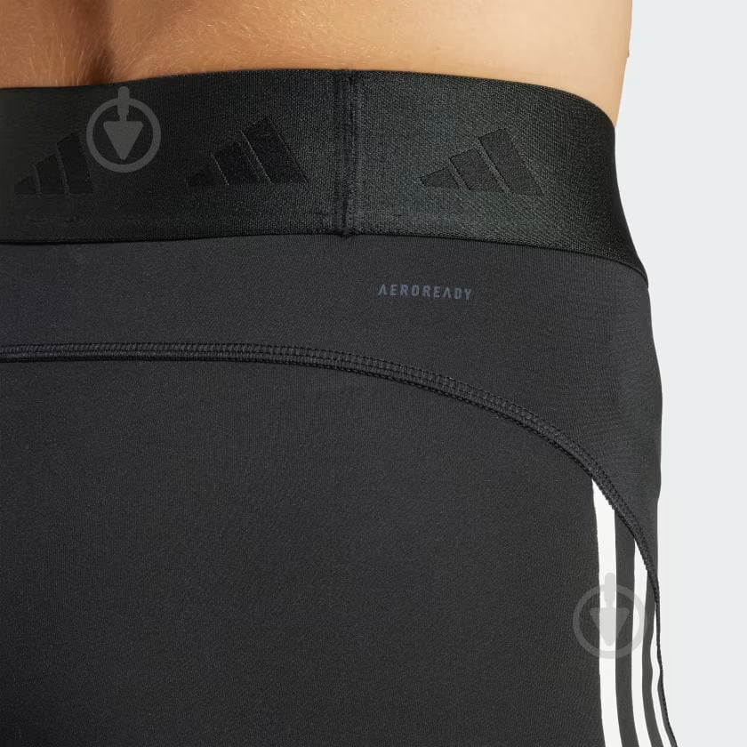 Лосины Adidas HYGLM 3INCH IN9299 р.S черный - фото 4