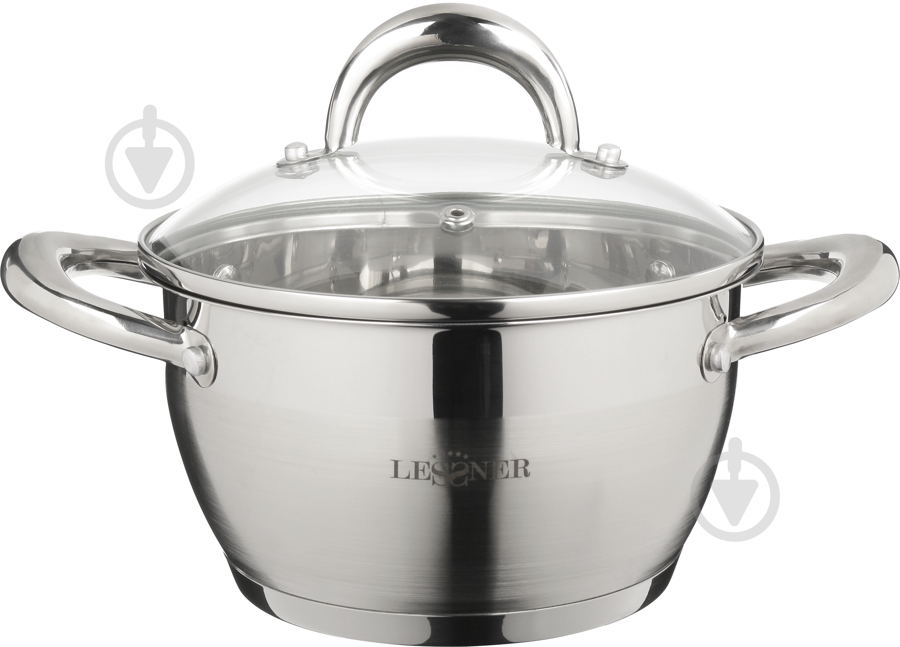 Кастрюля с крышкой Lessner 2,2 л 55852-18 - фото 1 Кастрюля с крышкой Lessner 2,2 л 55852-18 - фото 1