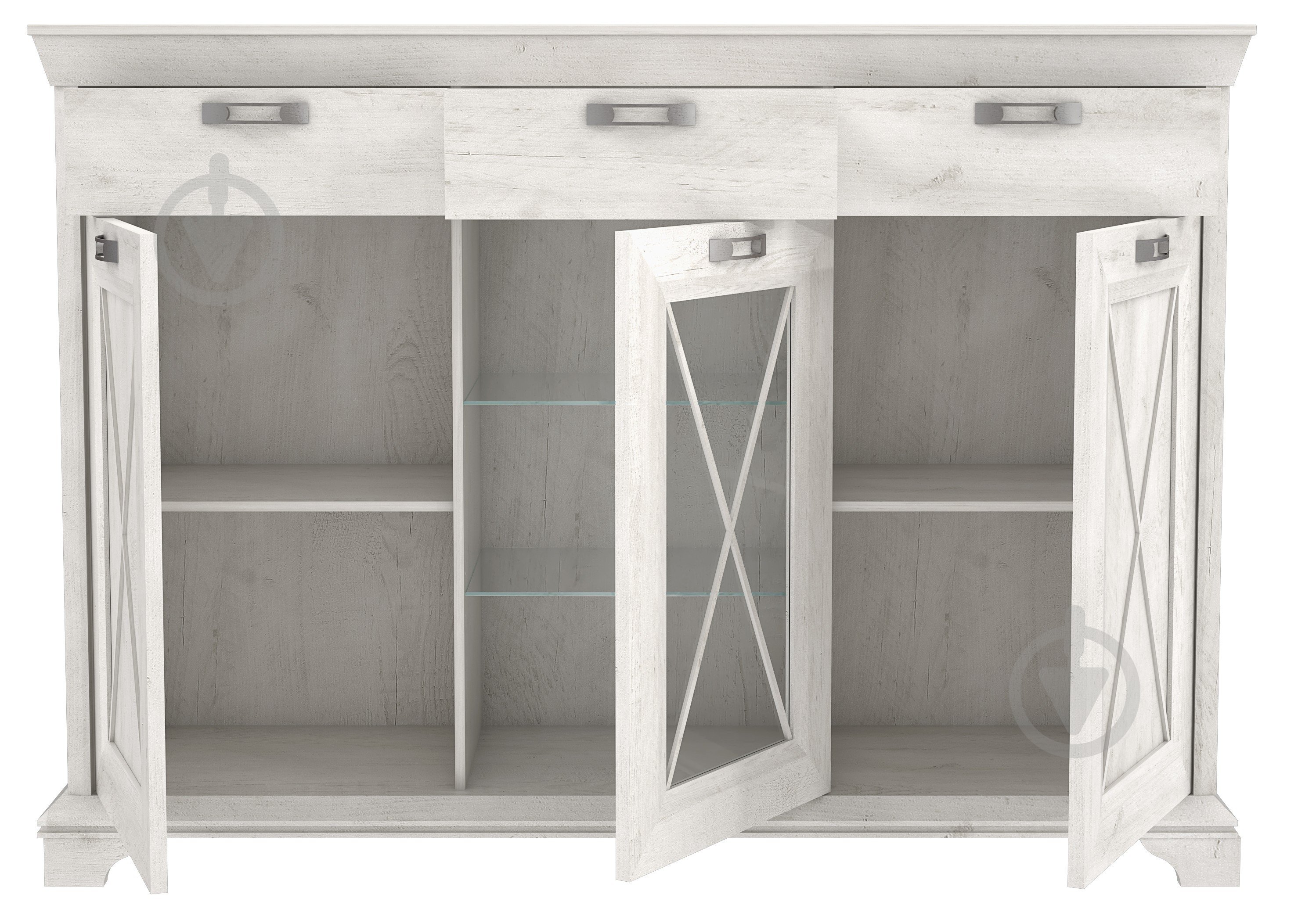 Комод Forte Meble Kashmir KSMV331 1777х1277х483 мм пиния белая - фото 4