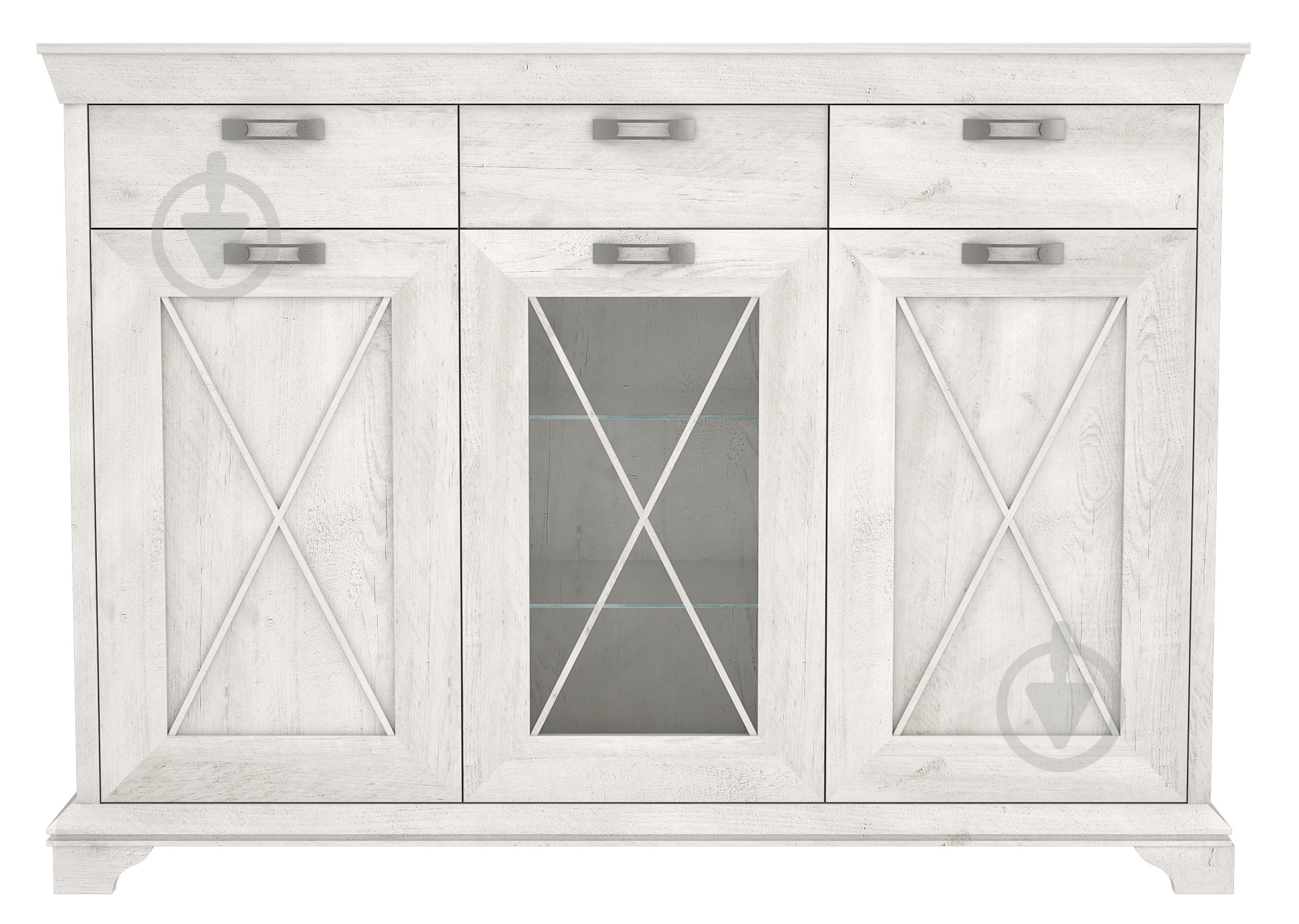 Комод Forte Meble Kashmir KSMV331 1777х1277х483 мм пиния белая - фото 3