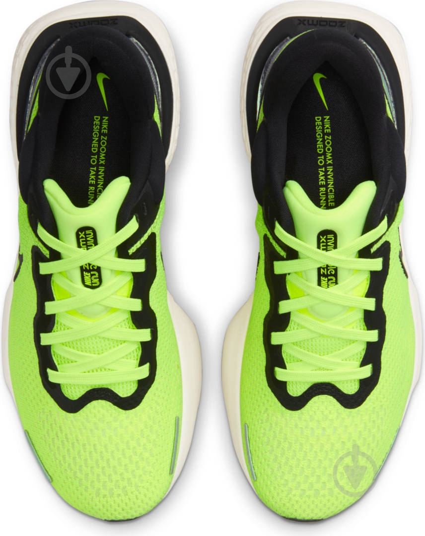 Кросівки Nike ZoomX Invincible Run Flyknit CT2228-700 р.47,5 салатово-чорні - фото 10 Кросівки Nike ZoomX Invincible Run Flyknit CT2228-700 р.47,5 салатово-чорні - фото 10