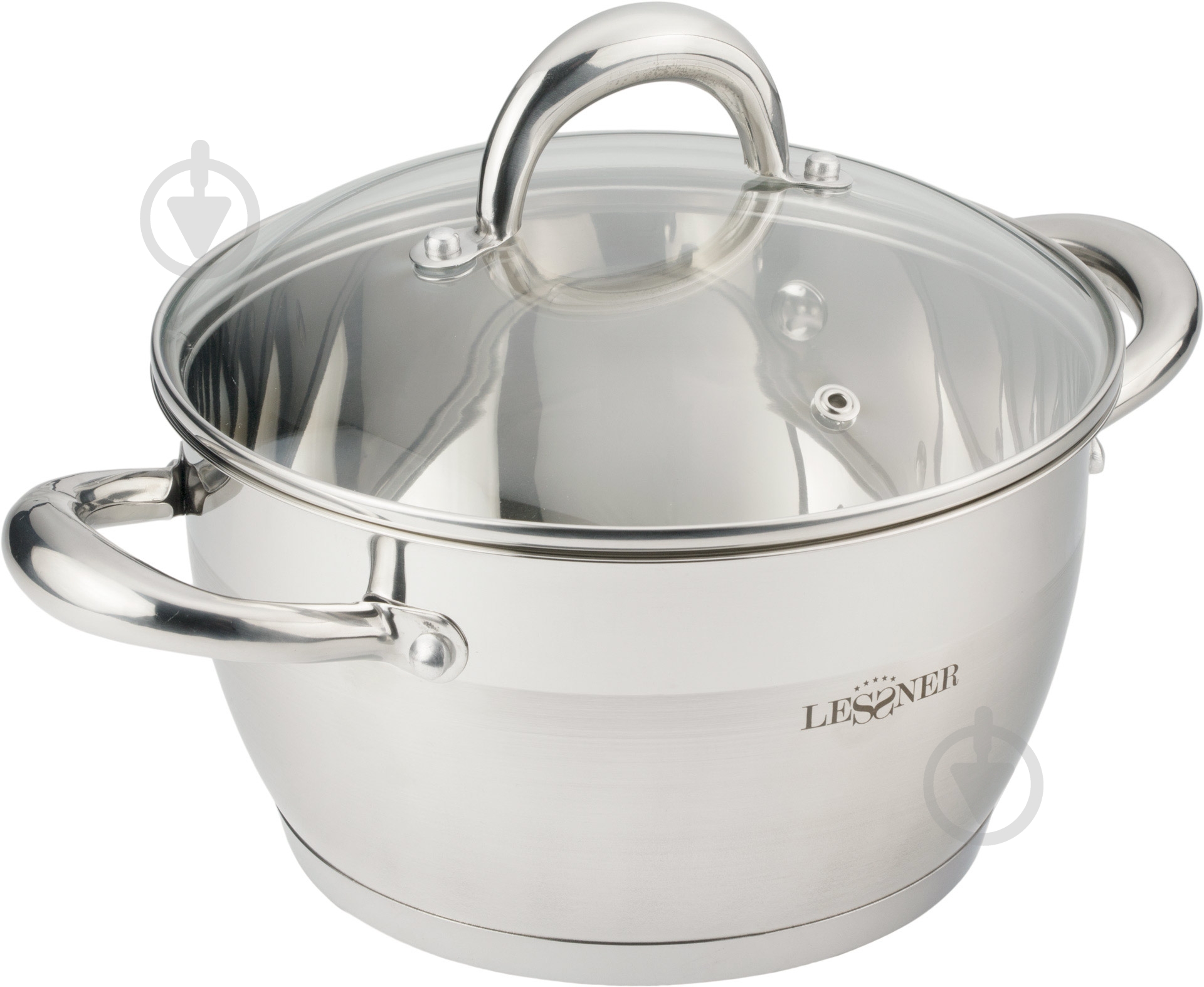 Кастрюля с крышкой Lessner 3,2 л 55852-20 - фото 1