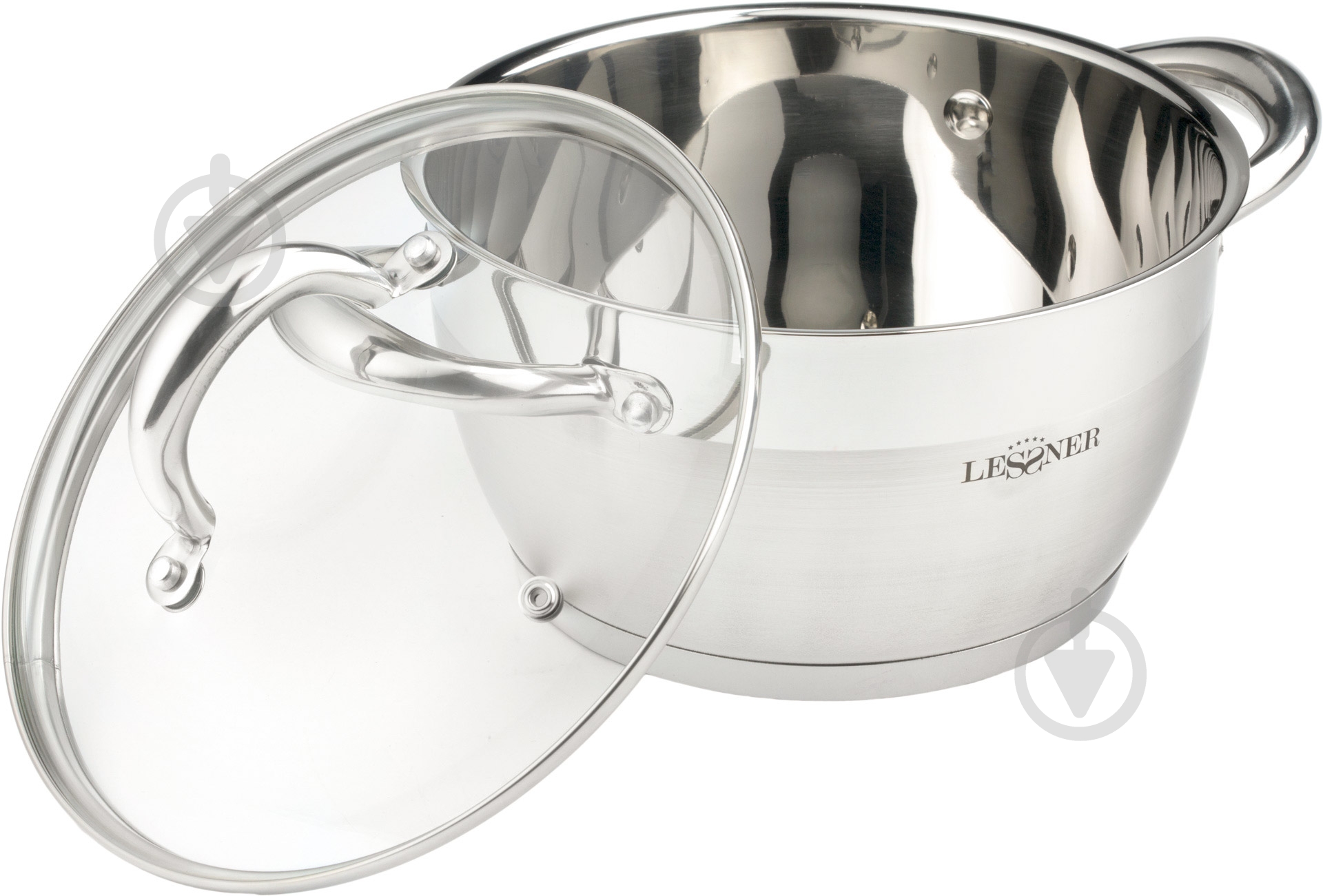 Кастрюля с крышкой Lessner 3,2 л 55852-20 - фото 2