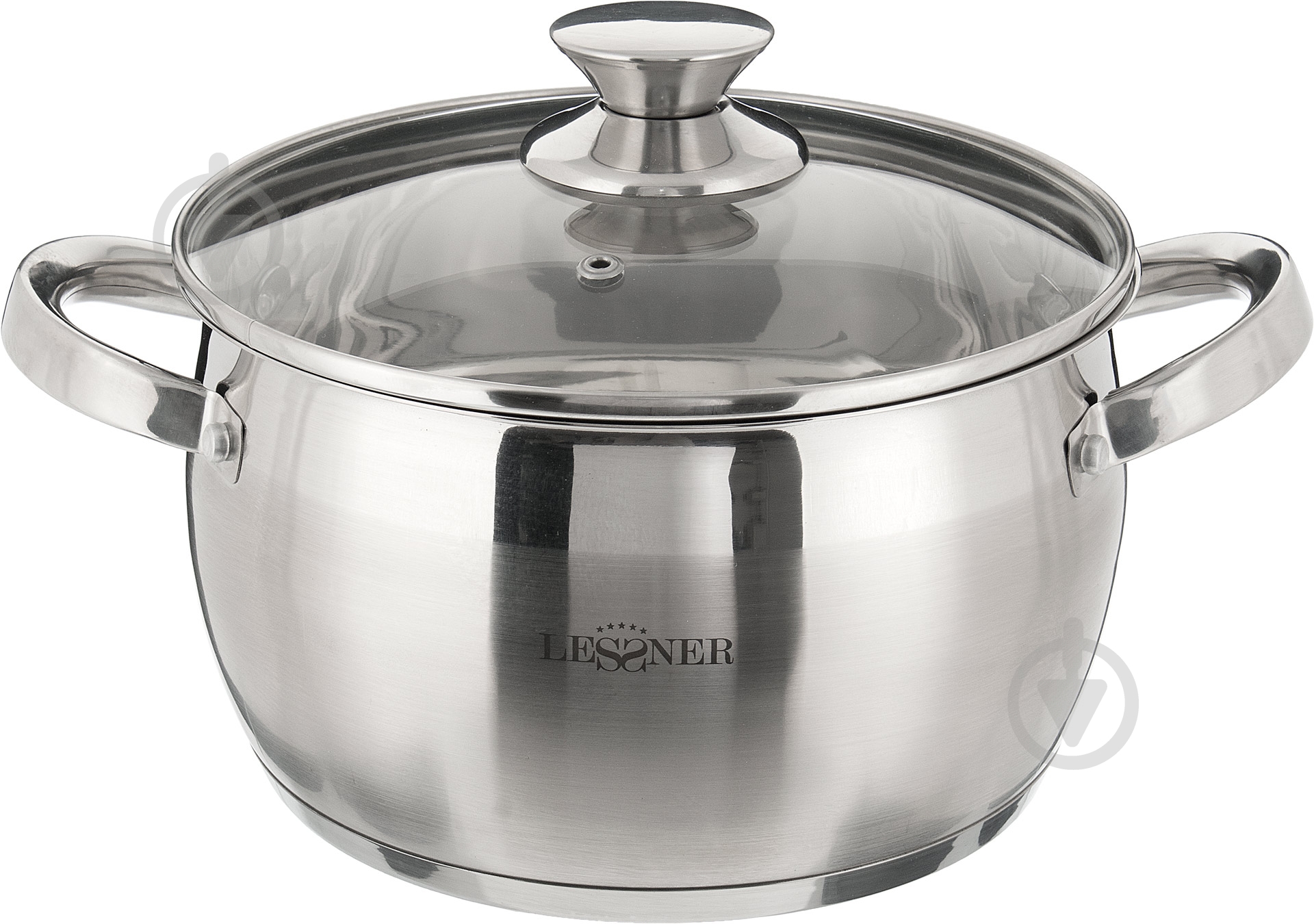 Кастрюля с крышкой Lessner 3,9 л 55851-20 - фото 1