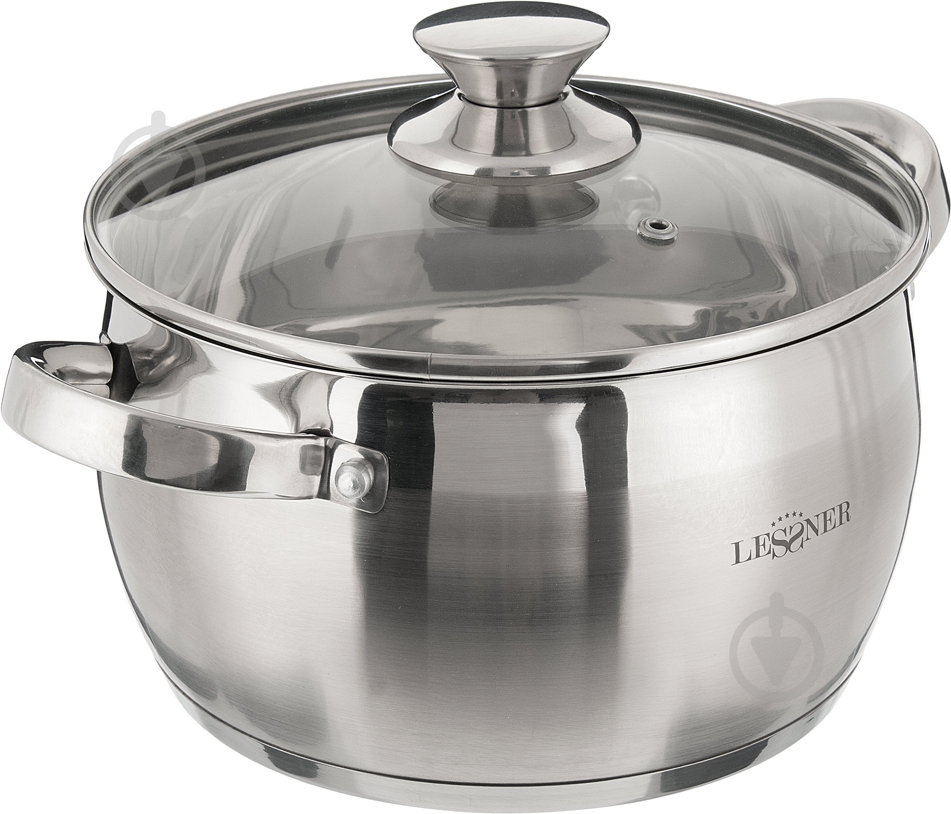 Кастрюля с крышкой Lessner 3,9 л 55851-20 - фото 2
