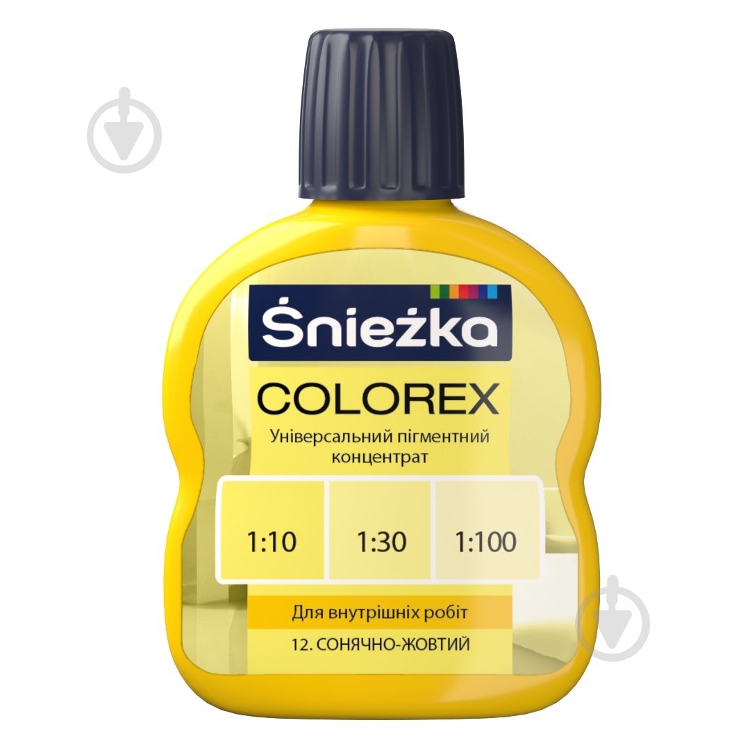 Пігмент Sniezka Colorex жовтий сонячний 100 мл - фото 1
