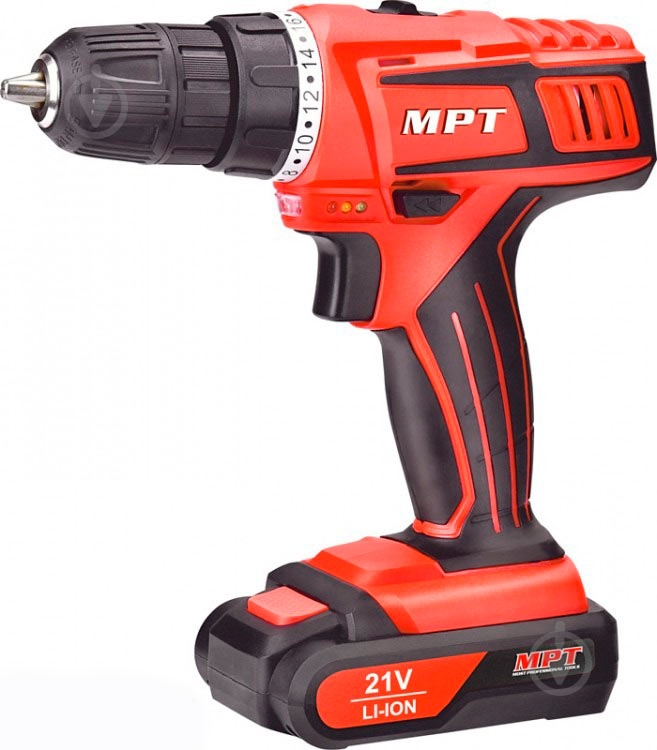 Шуруповерт аккумуляторный MPT MCDT2126.B2 - фото 1 Шуруповерт аккумуляторный MPT MCDT2126.B2 - фото 1