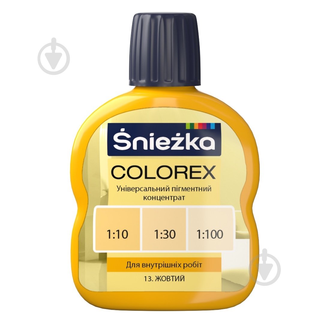 Пігмент Sniezka Colorex жовтий 100 мл - фото 1