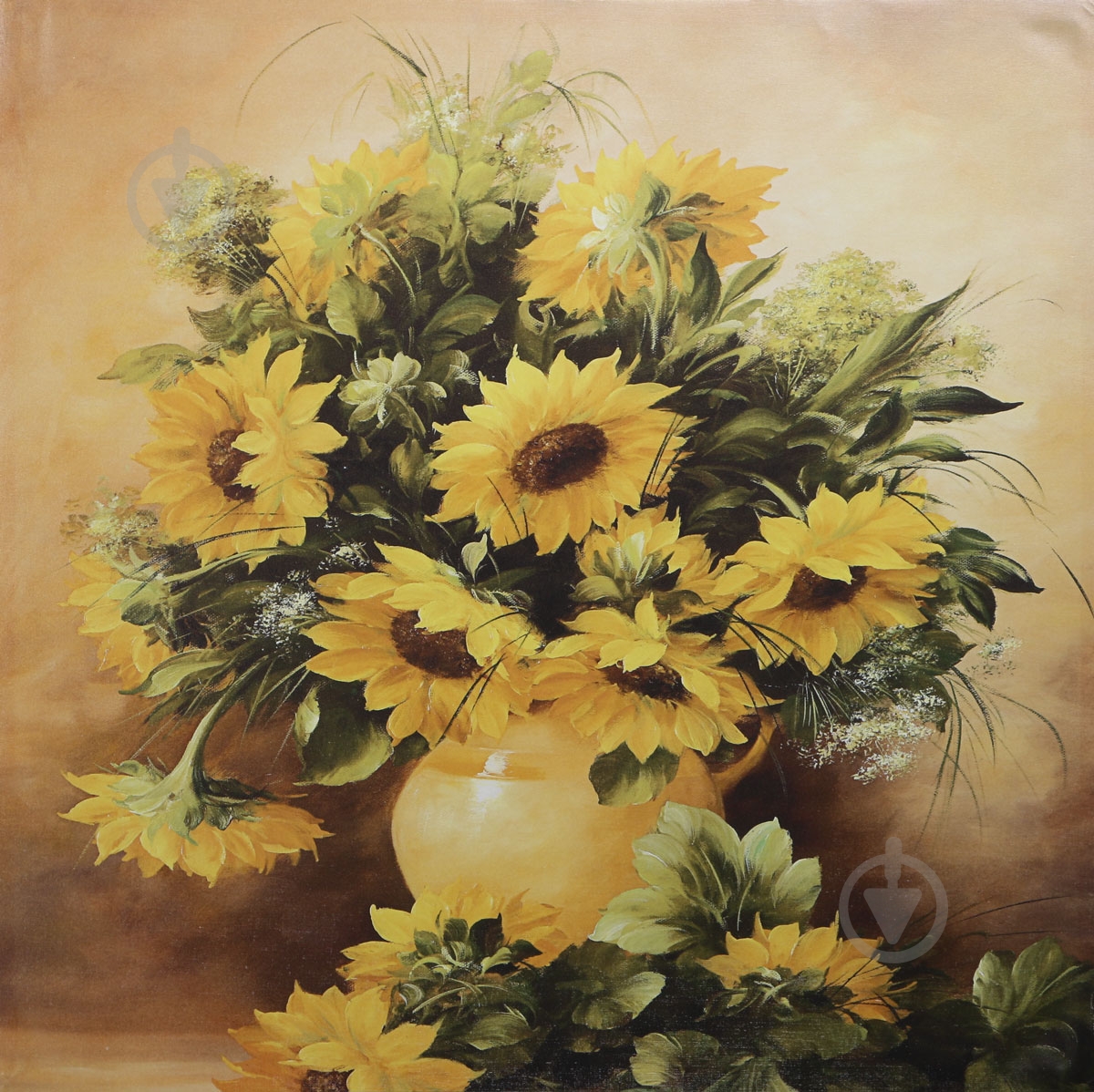 Репродукция Sunflower 1 80x80 см - фото 1