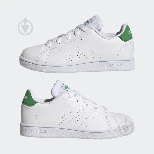Кроссовки Adidas ADVANTAGE K GY6995 р.38 белые - фото 2