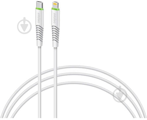 Кабель Intaleo USB Type-C-Lightning (1283126504099) 1,2 м белый - фото 1