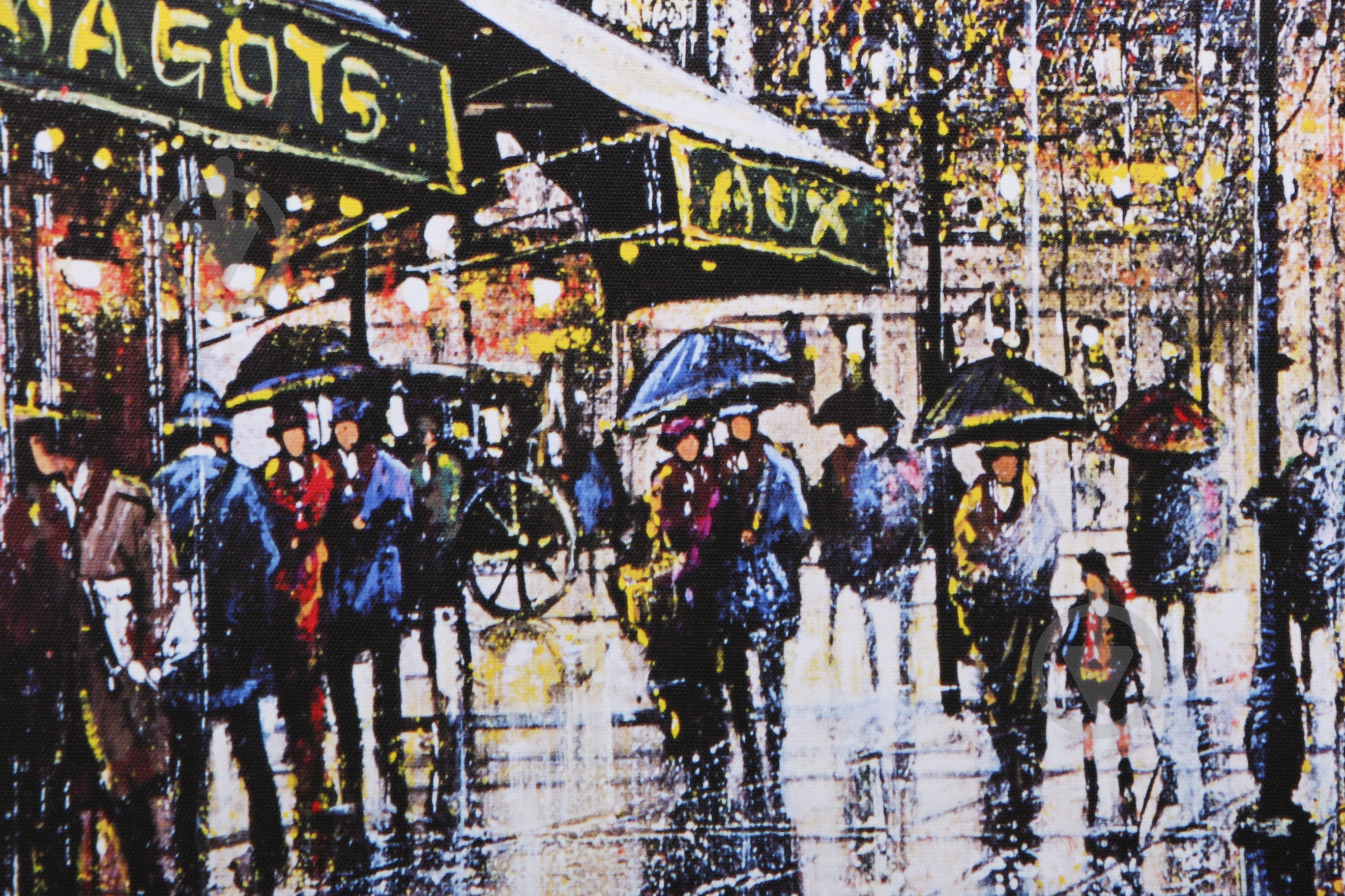 Репродукция OLD PARIS2 80x80 см - фото 3