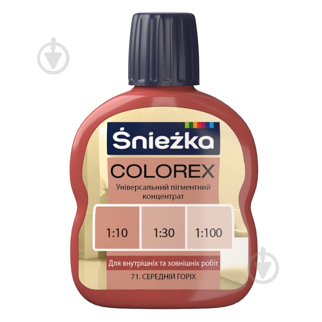 Пігмент Sniezka Colorex горіх середній 100 мл - фото 1
