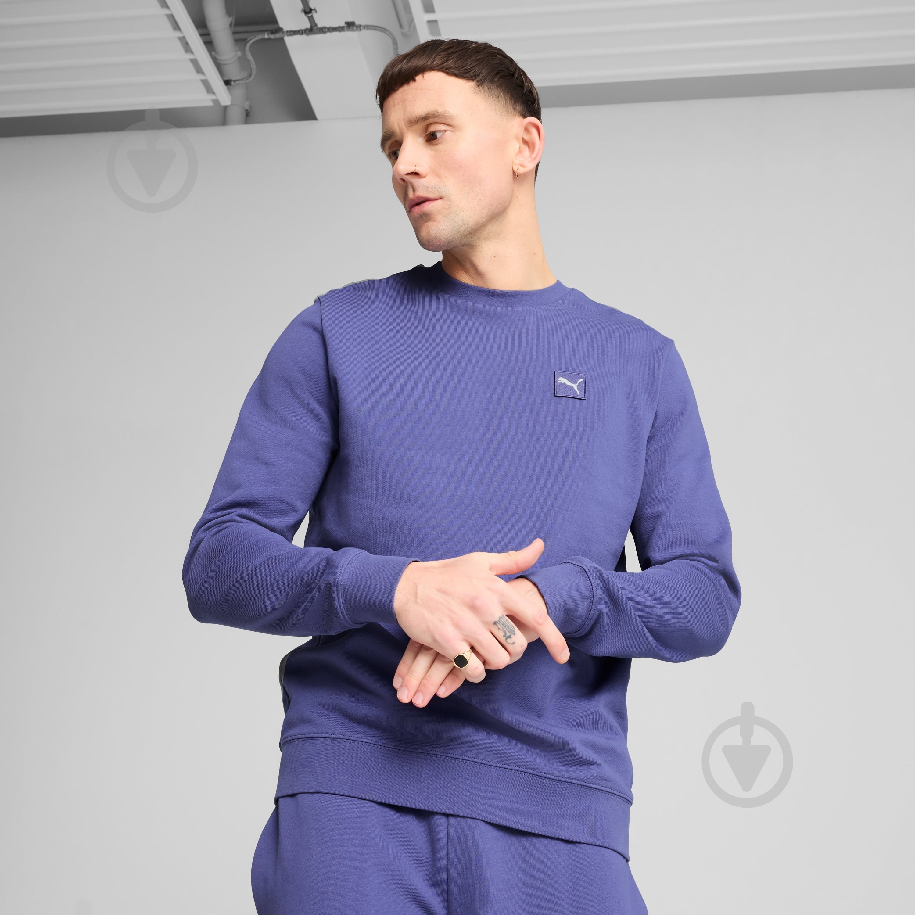 Світшот Puma ESS ELEVATED Crew TR 68472746 р.M фіолетовий - фото 3
