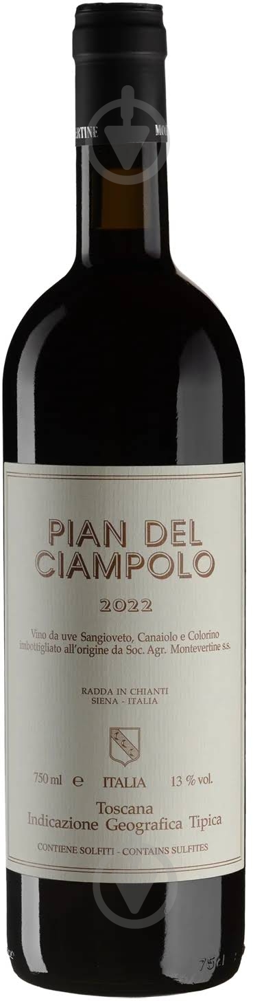 Вино Montevertine Pian del Ciampolo 2022 0,75 л - фото 1 Вино Montevertine Pian del Ciampolo 2022 0,75 л - фото 1