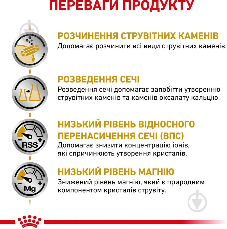 Корм для кошек при заболеваниях нижних мочевыводящих путей Royal Canin Urinary S/O 400 г - фото 3