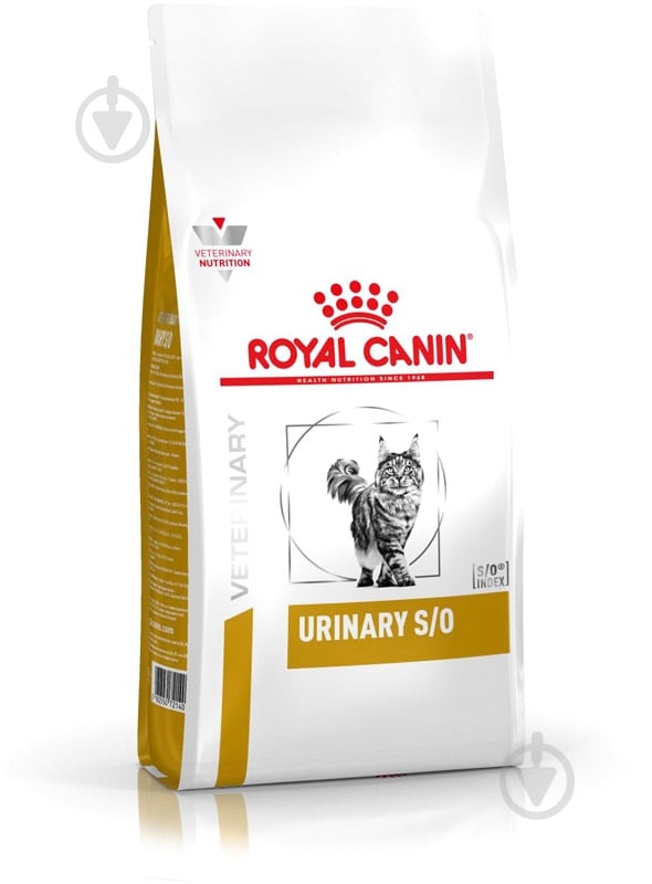 Корм для кошек при заболеваниях нижних мочевыводящих путей Royal Canin Urinary S/O 1,5 кг - фото 1
