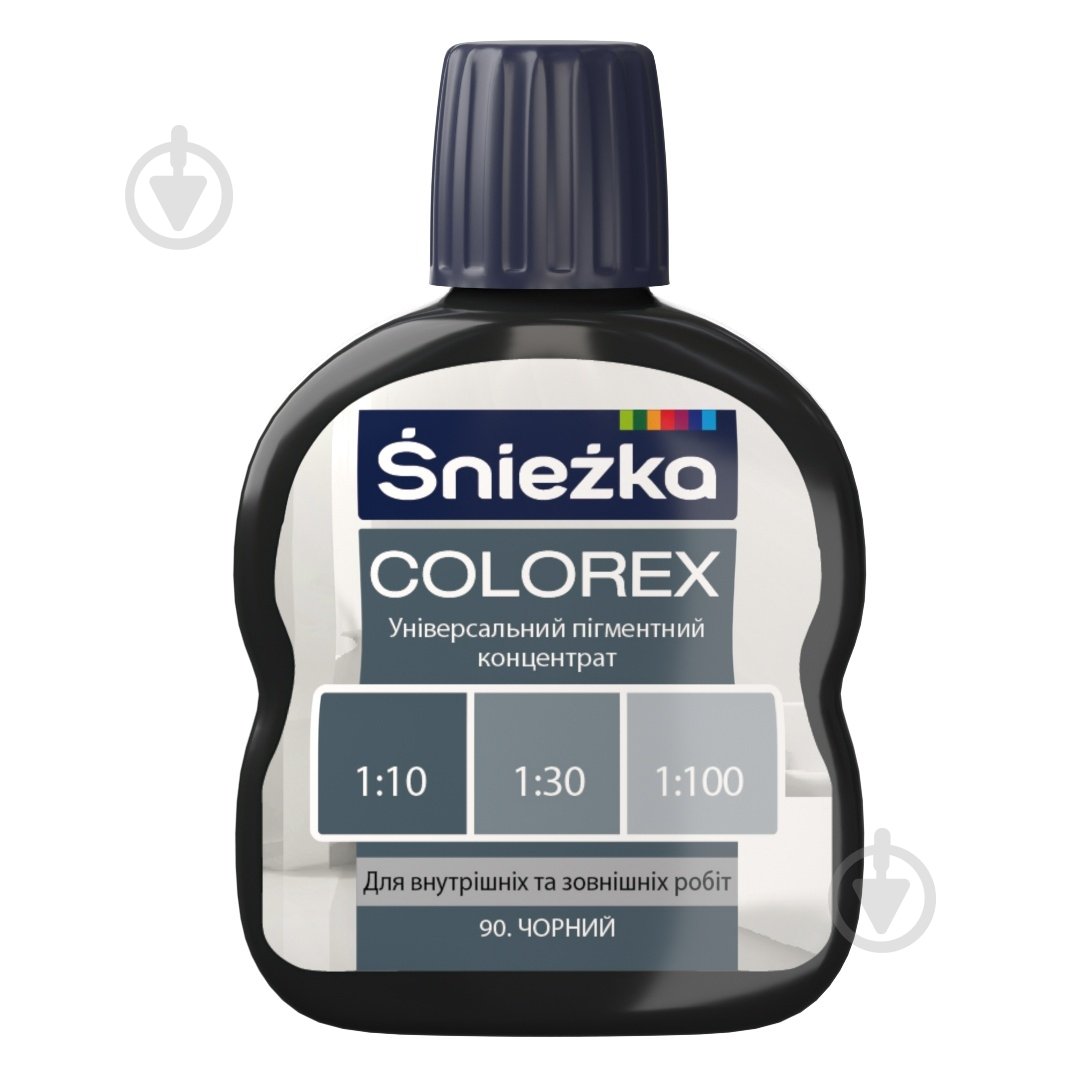 Пігмент Sniezka Colorex чорний 100 мл - фото 1