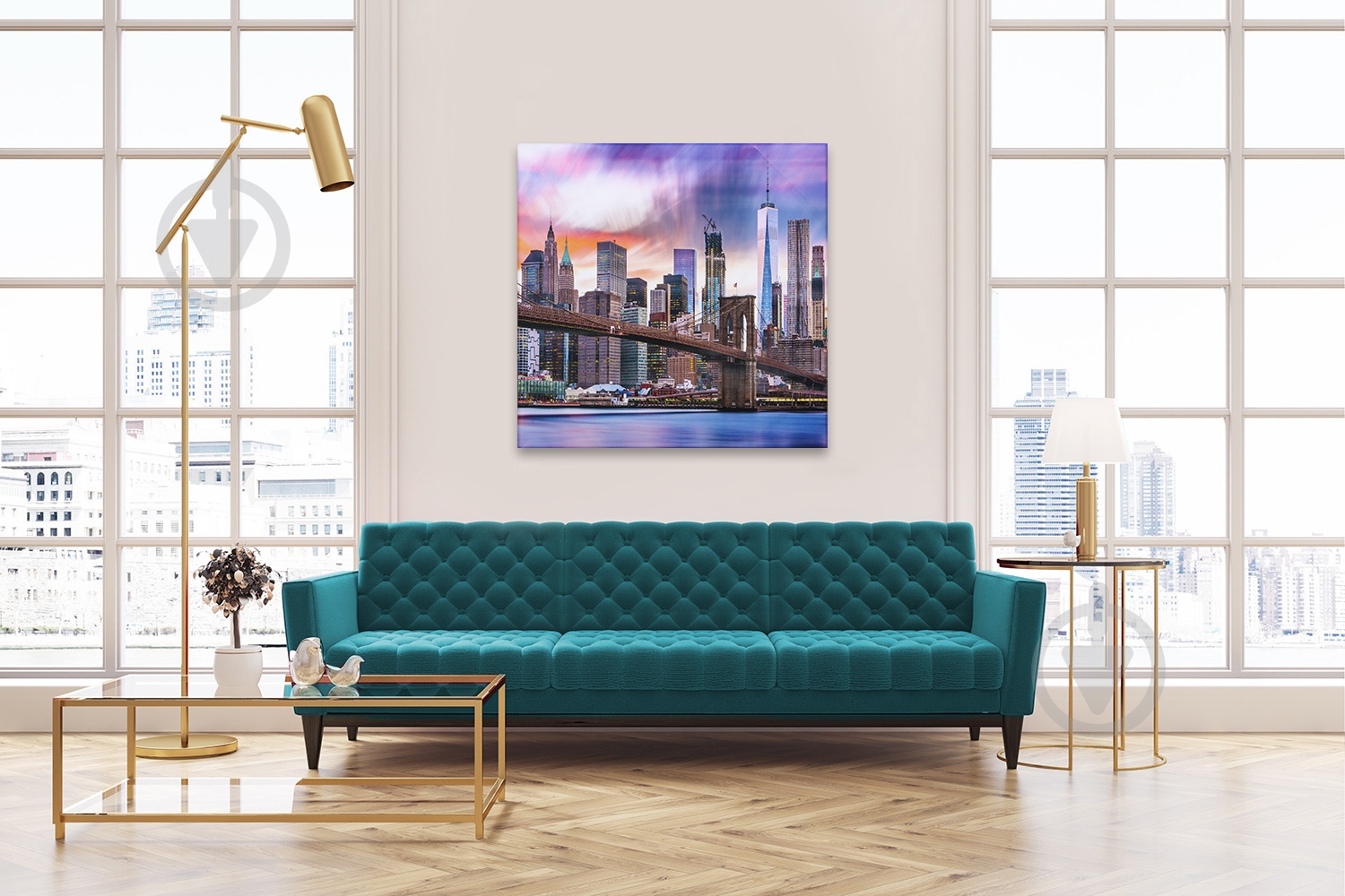 Репродукция NYC1 80x80 см - фото 4
