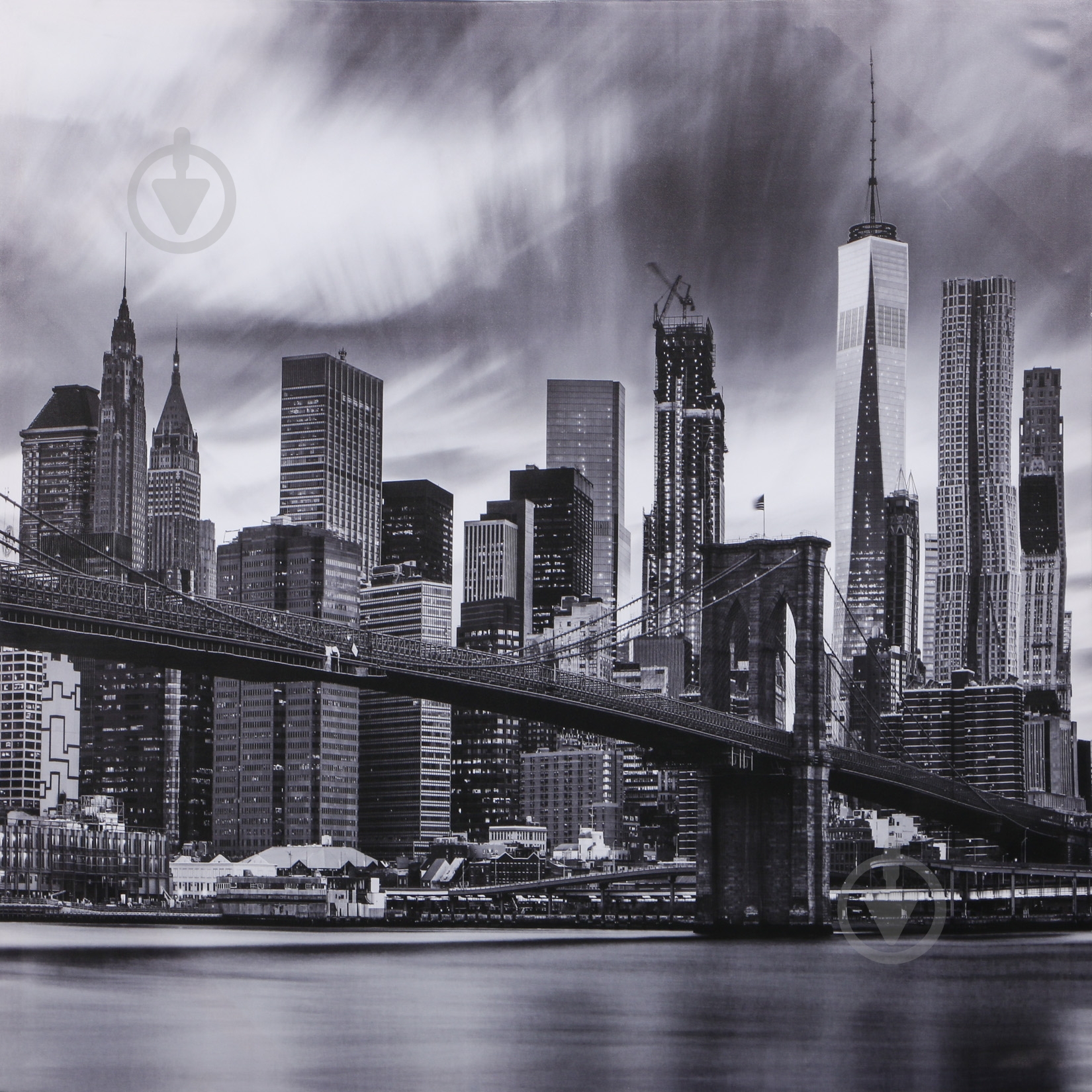 Репродукция B & W_NYC1 80x80 см - фото 1 Репродукция B & W_NYC1 80x80 см - фото 1