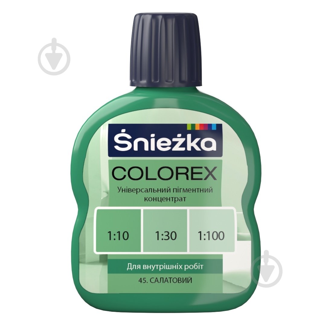 Пігмент Sniezka Colorex салатовий 100 мл - фото 1