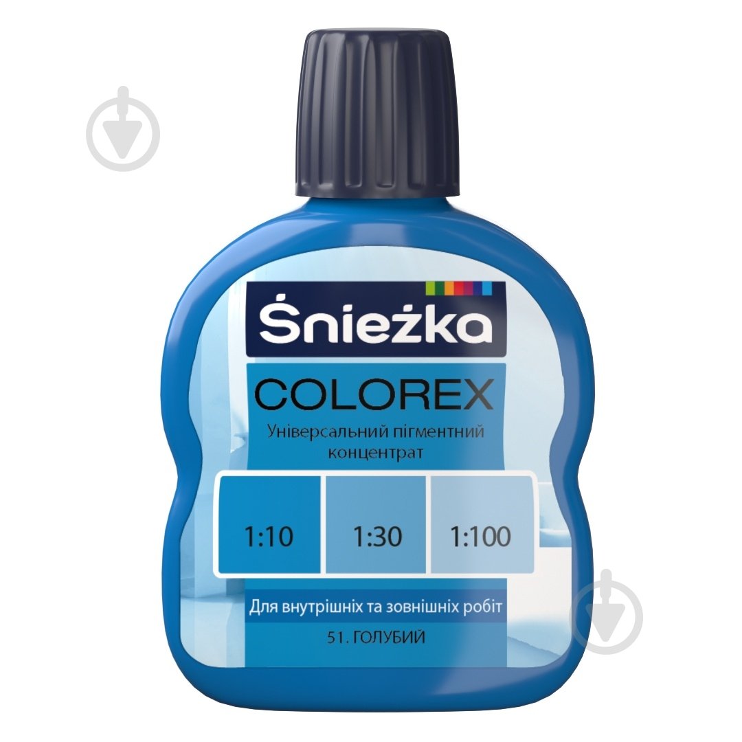 Пігмент Sniezka Colorex блакитний 100 мл - фото 1