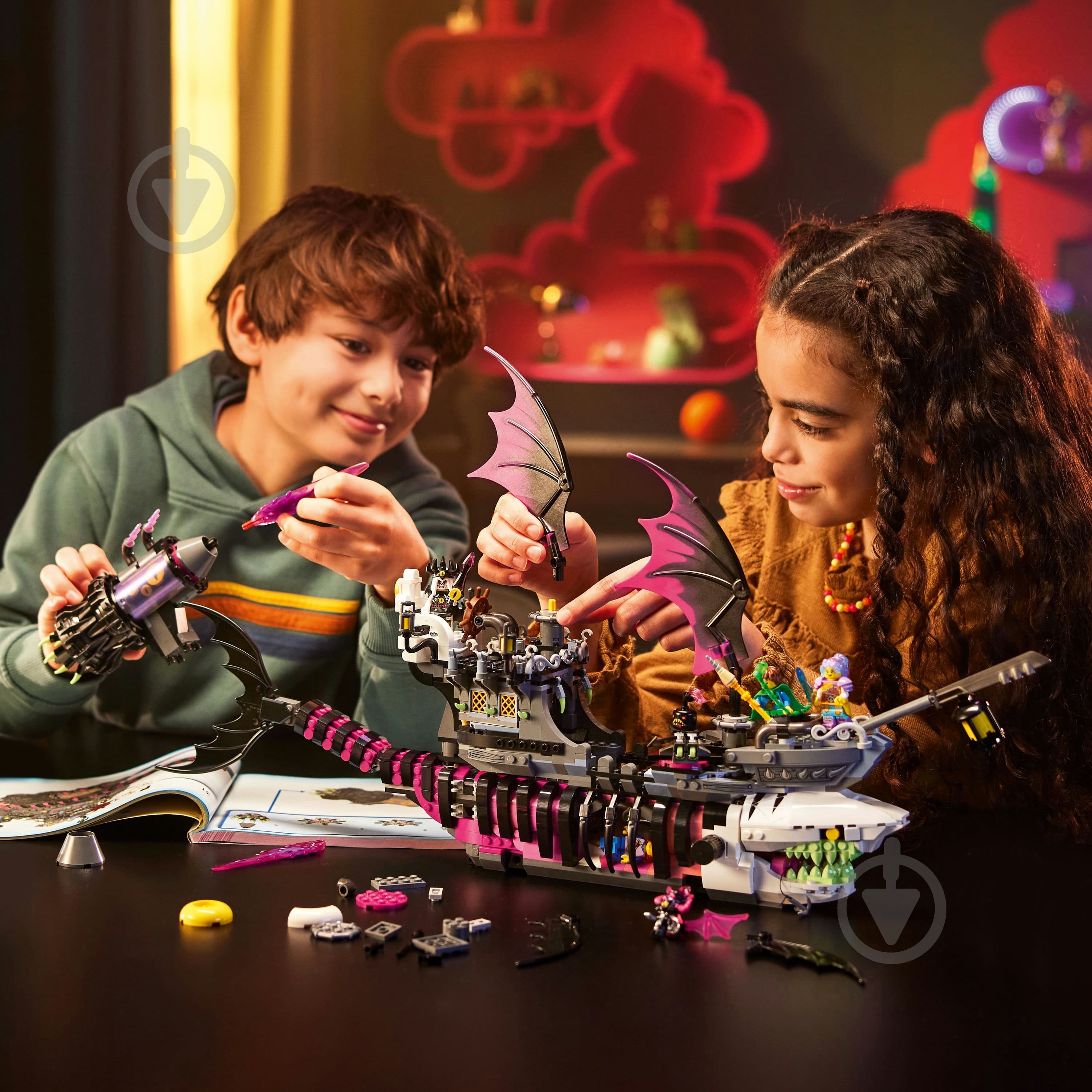 Конструктор LEGO DREAMZzz Страхітливий корабель «Акула» 71469 - фото 5 Конструктор LEGO DREAMZzz Страхітливий корабель «Акула» 71469 - фото 5