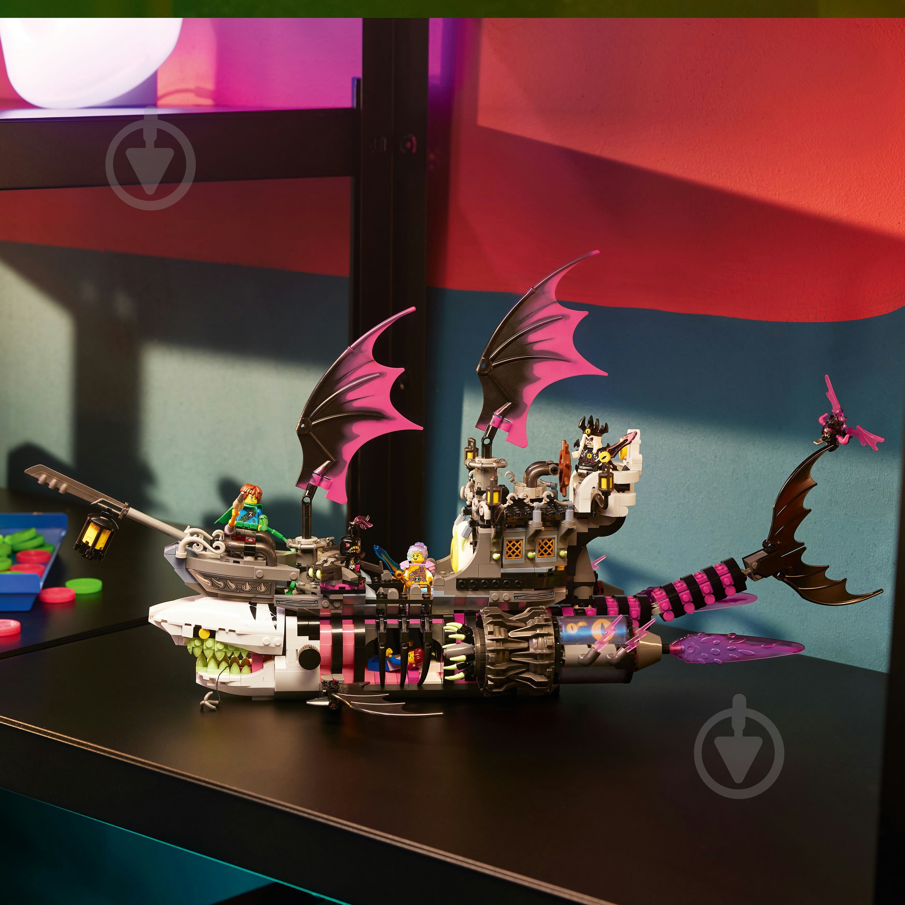 Конструктор LEGO DREAMZzz Страхітливий корабель «Акула» 71469 - фото 6 Конструктор LEGO DREAMZzz Страхітливий корабель «Акула» 71469 - фото 6