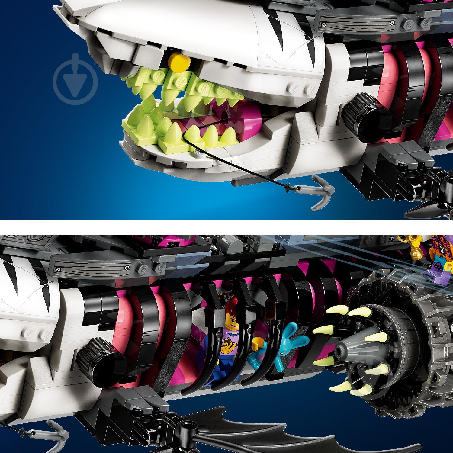 Конструктор LEGO DREAMZzz Страхітливий корабель «Акула» 71469 - фото 9 Конструктор LEGO DREAMZzz Страхітливий корабель «Акула» 71469 - фото 9