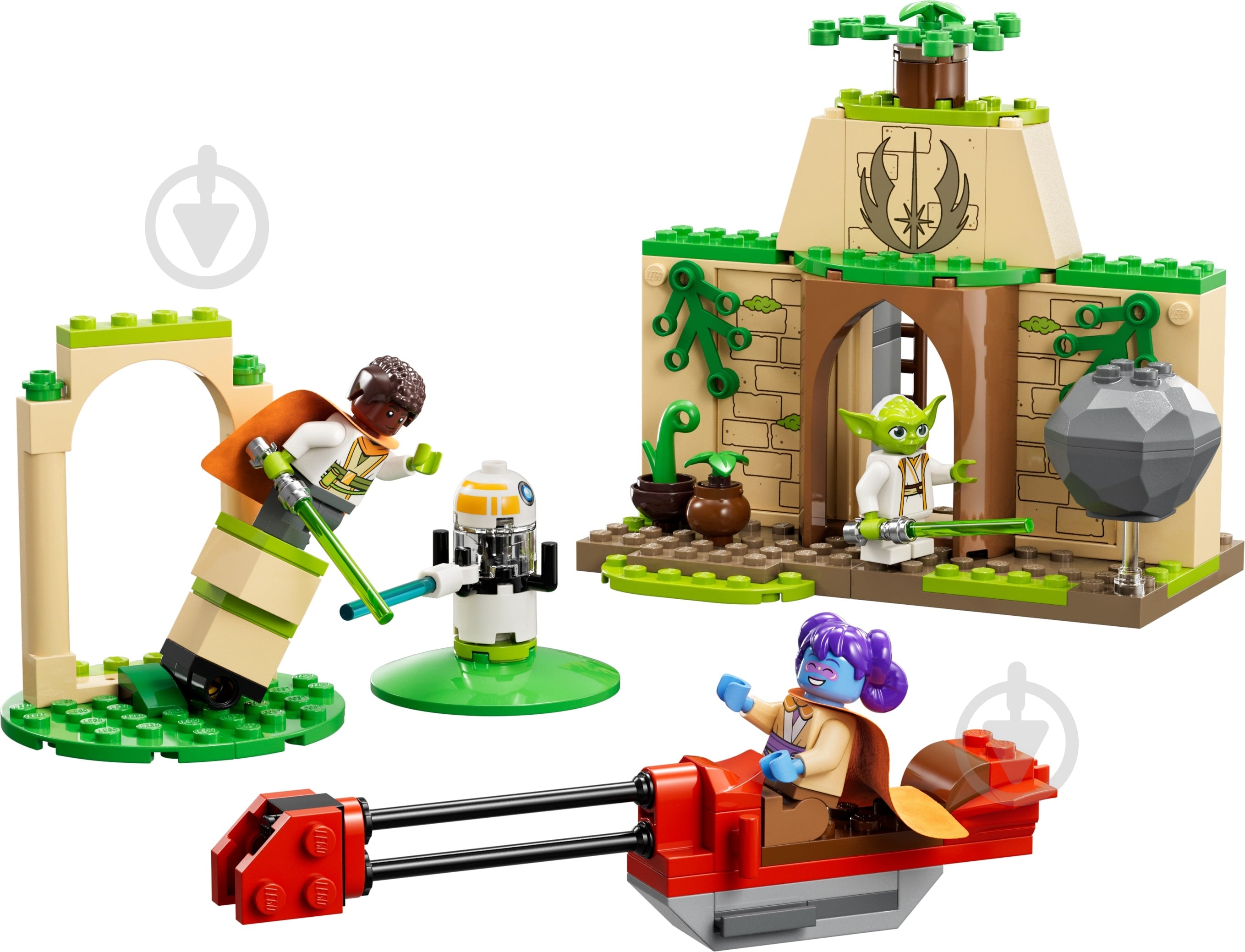 Конструктор LEGO Star Wars Храм джедаев Tenoo 75358 - фото 3
