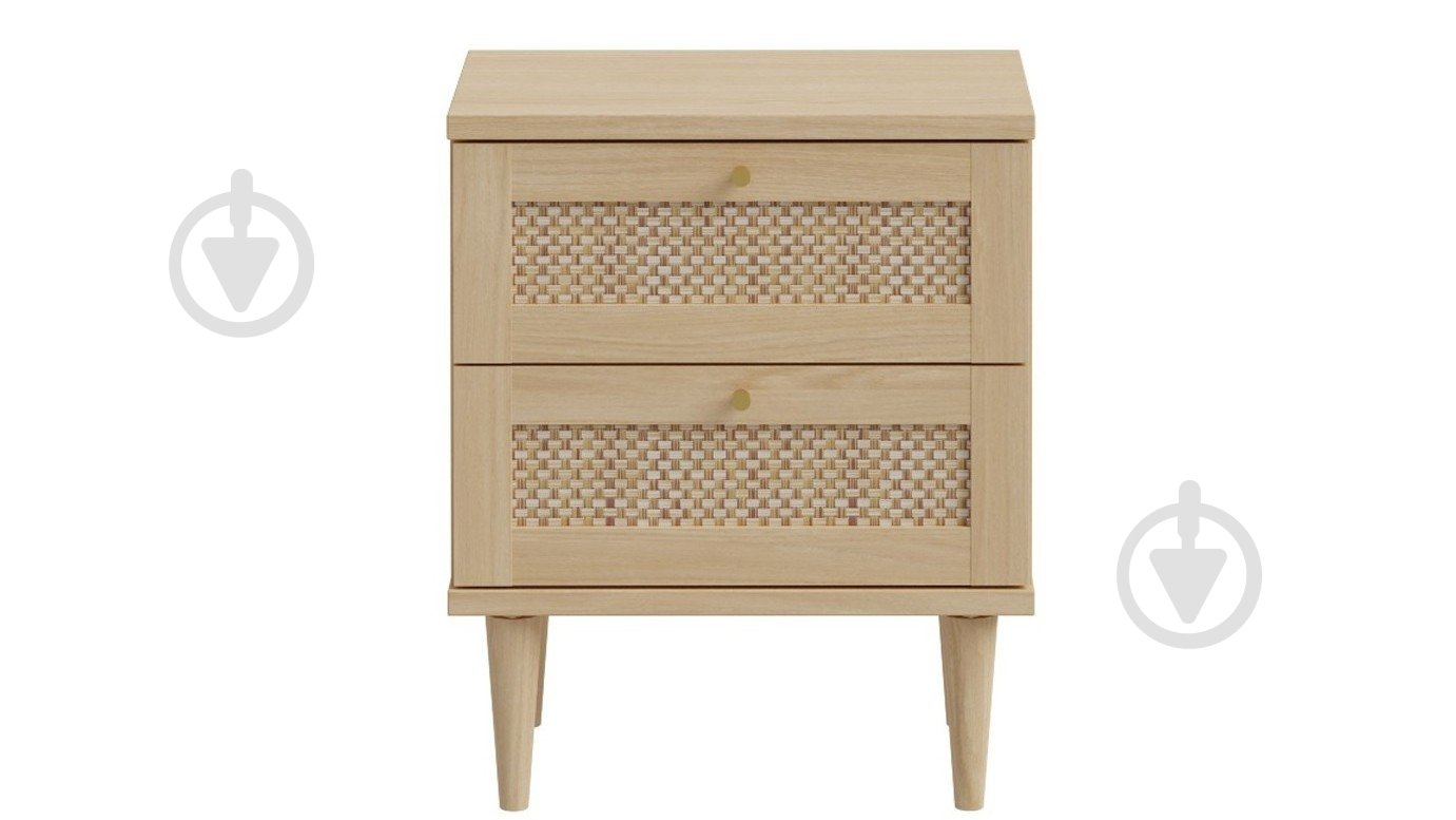 Тумба приліжкова Forte Meble Calasetta 500x610x350 мм дуб елегант/дуб натуральний - фото 3 Тумба приліжкова Forte Meble Calasetta 500x610x350 мм дуб елегант/дуб натуральний - фото 3