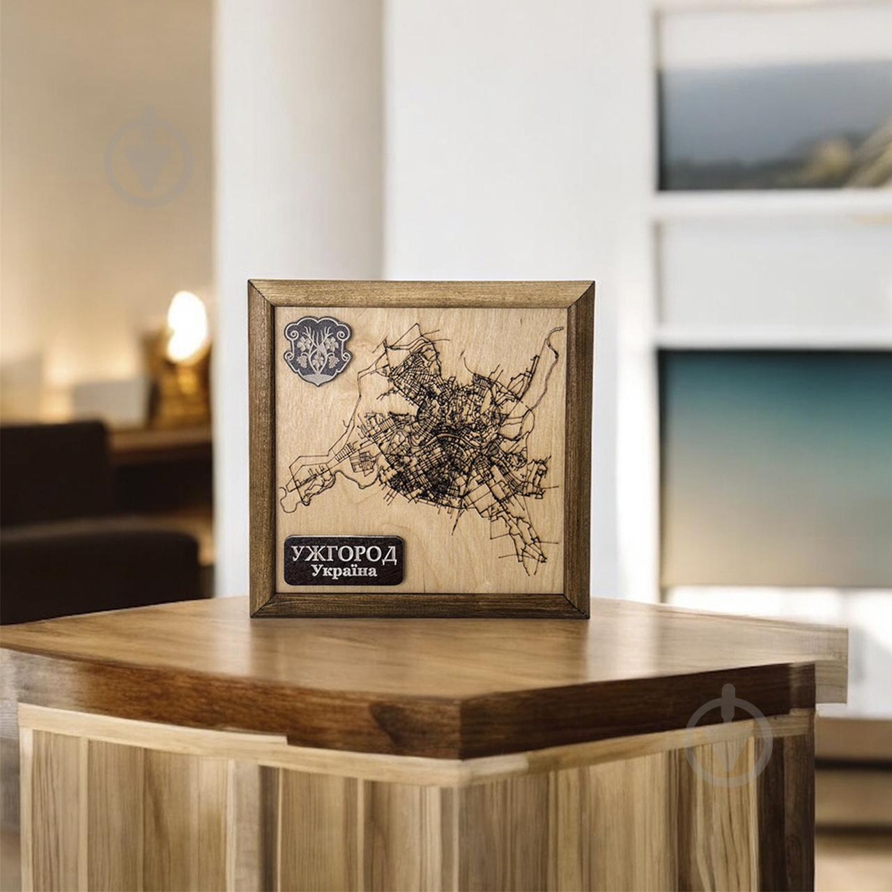 Карта Украины Ужгород d20 - фото 2 Карта Украины Ужгород d20 - фото 2