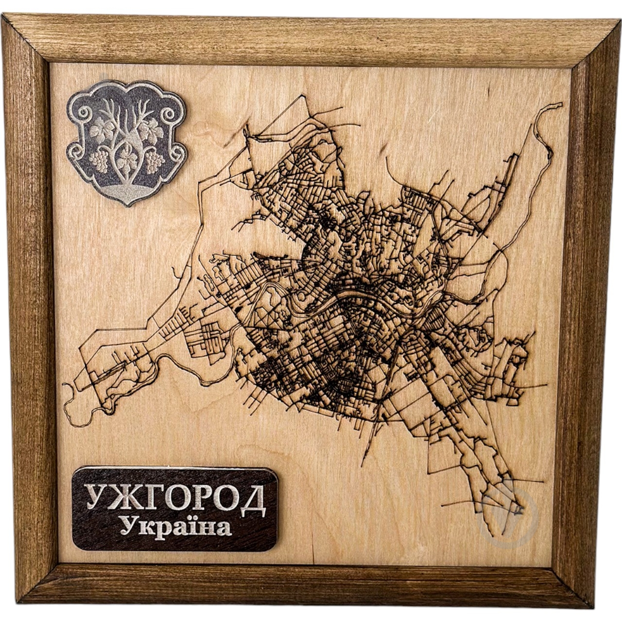 Карта Украины Ужгород d20 - фото 1 Карта Украины Ужгород d20 - фото 1