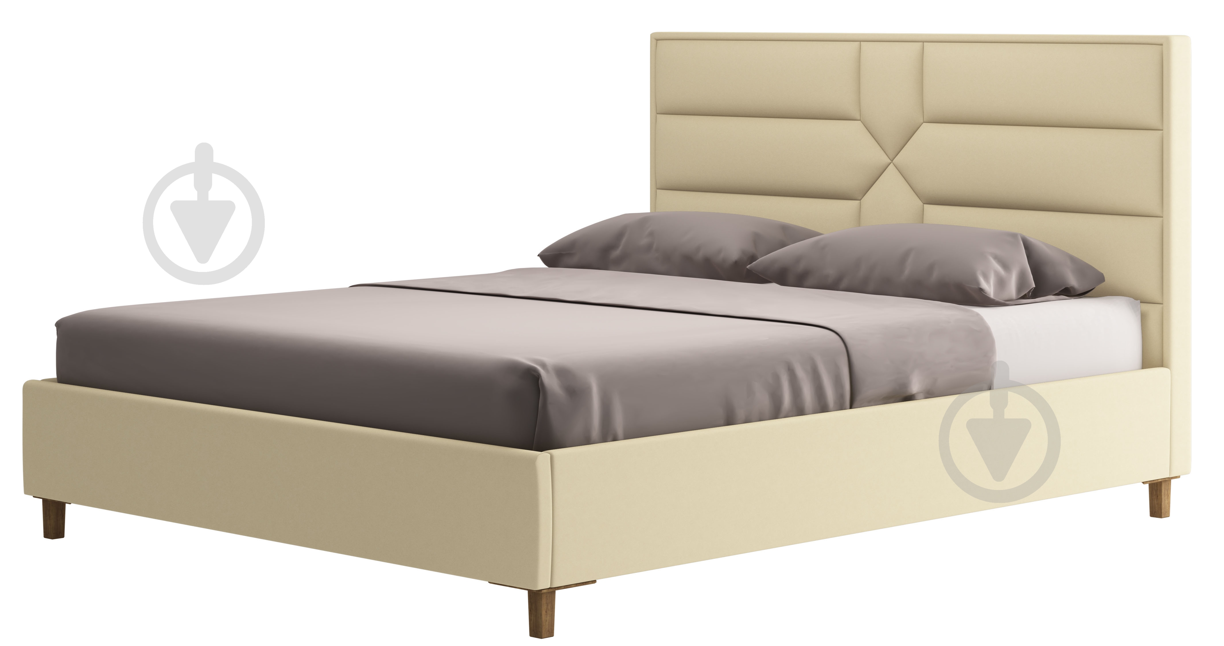 Кровать Green Sofa ВИКТОРИ Прайм Allure Ecru 180x200 см - фото 1 Кровать Green Sofa ВИКТОРИ Прайм Allure Ecru 180x200 см - фото 1