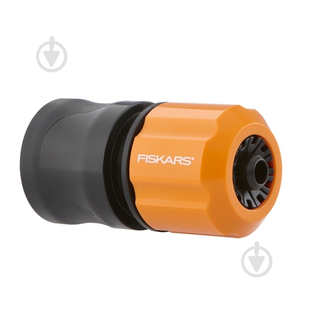 Конектор Fiskars для шланга 13-15 мм (1/2-5/8'') з автостопом Watering - фото 1
