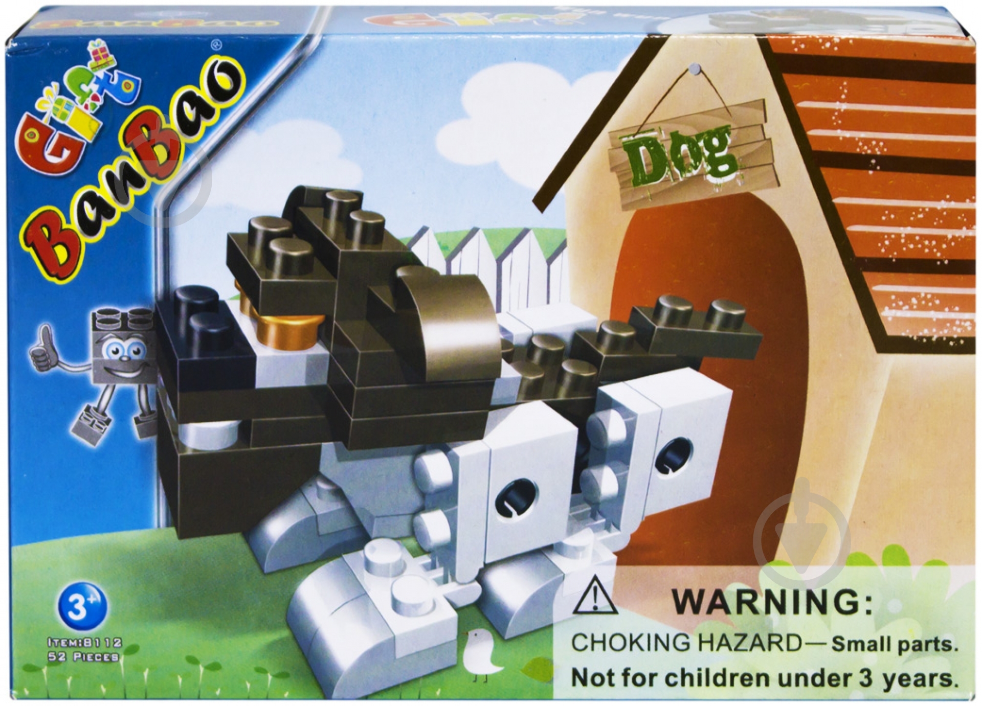 Конструктор BanBao Собака 8112 - фото 1