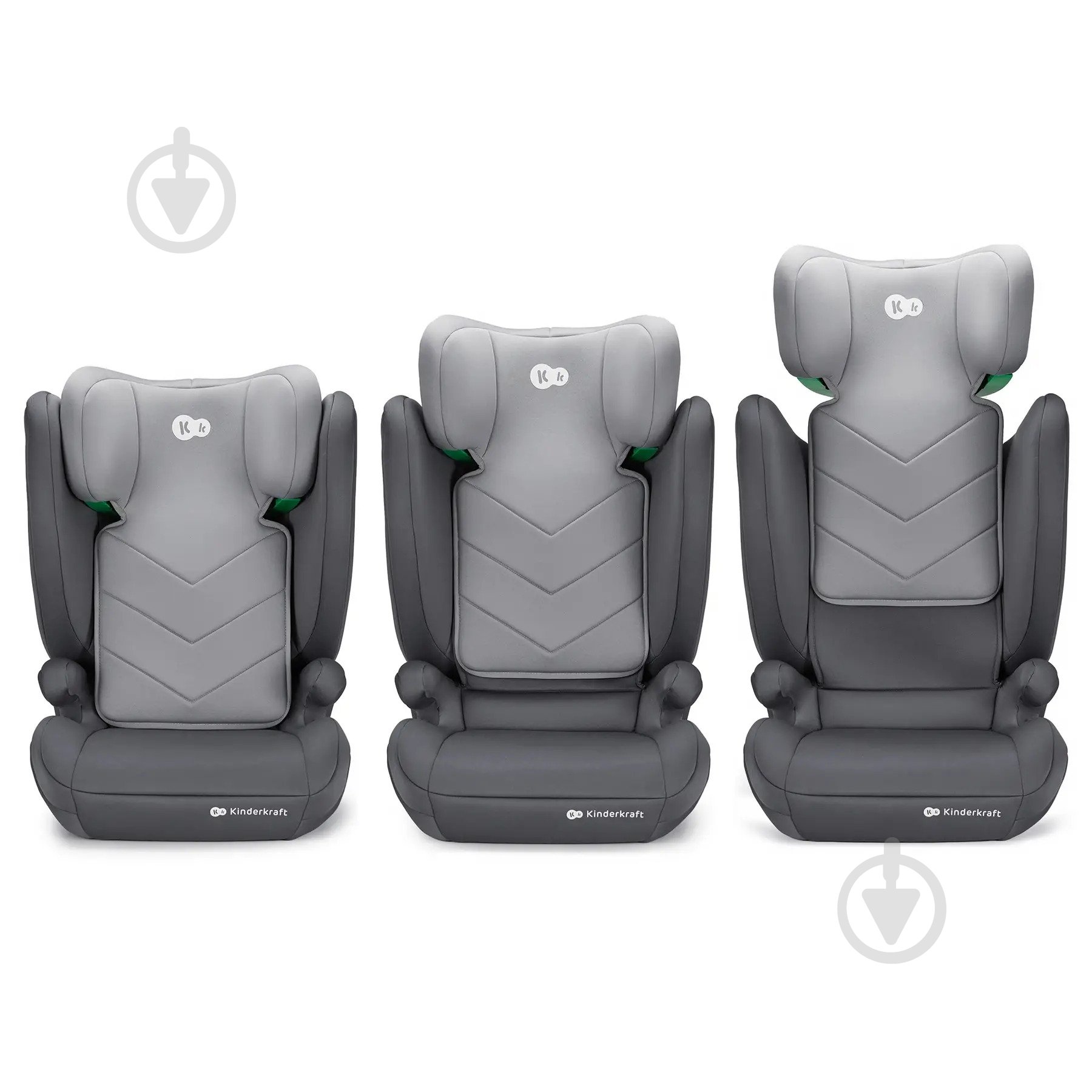 Автокресло-бустер Kinderkraft i-Spark серый KCISPA00GRY0000 - фото 2 Автокресло-бустер Kinderkraft i-Spark серый KCISPA00GRY0000 - фото 2