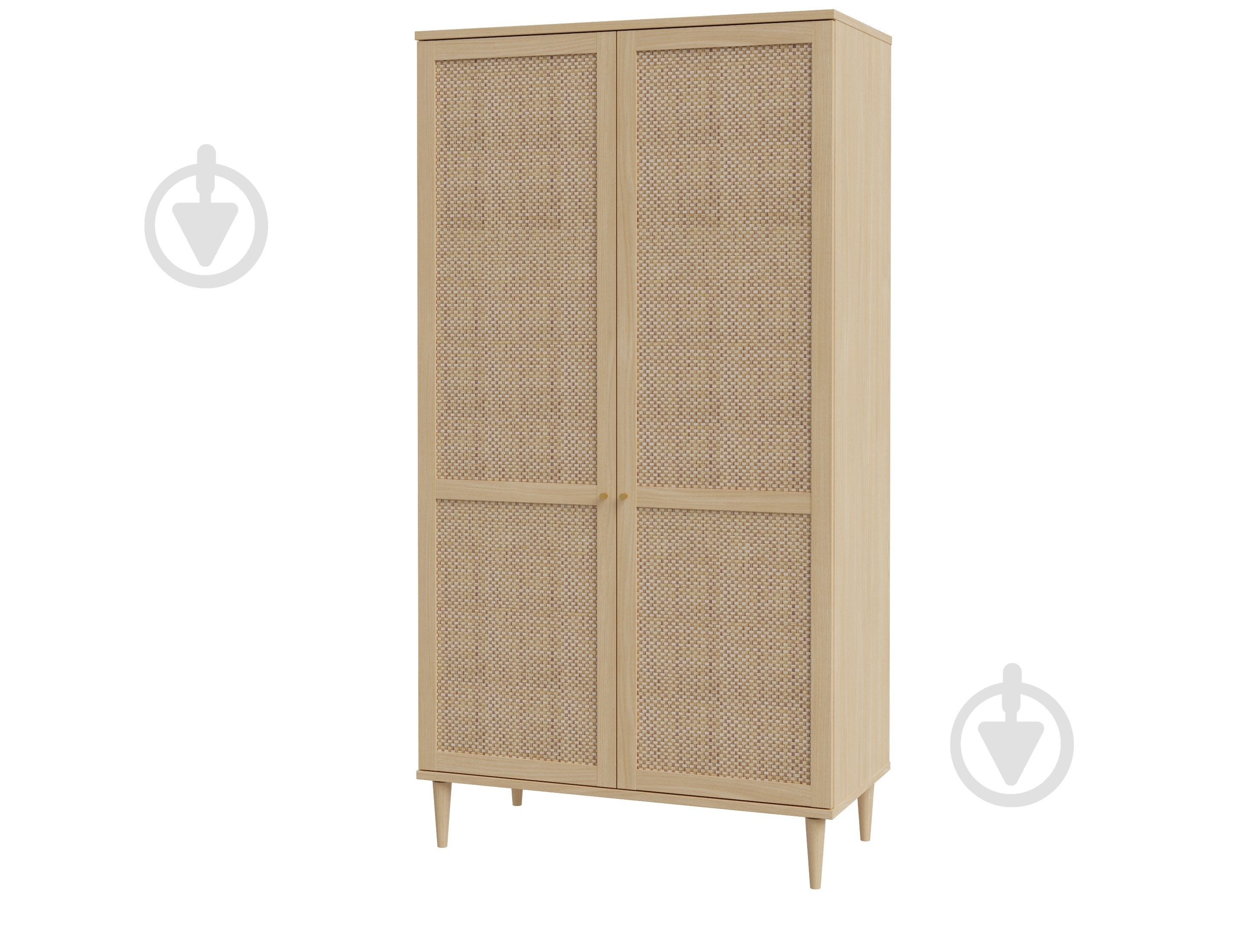 Шкаф Forte Meble 2d CALASETTA 2081х1011х521 мм дуб элегант / дуб элегант - фото 3 Шкаф Forte Meble 2d CALASETTA 2081х1011х521 мм дуб элегант / дуб элегант - фото 3