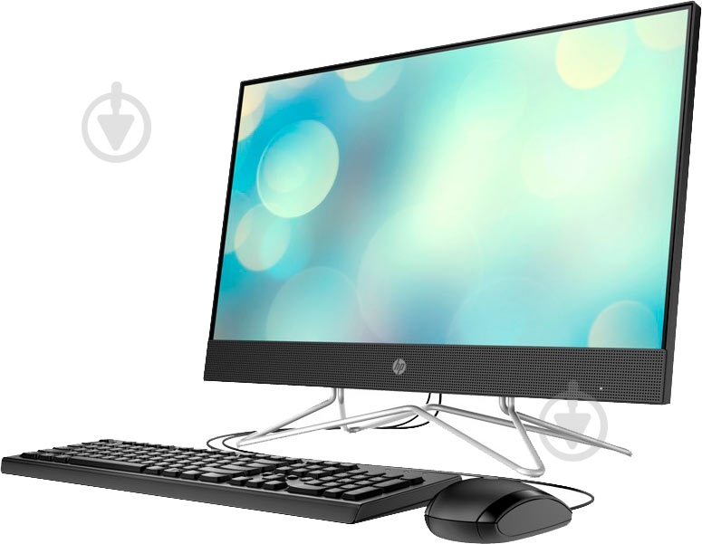 Моноблок HP AiO 22-df0029ur 21,5" (1S9V9EA) black - фото 2