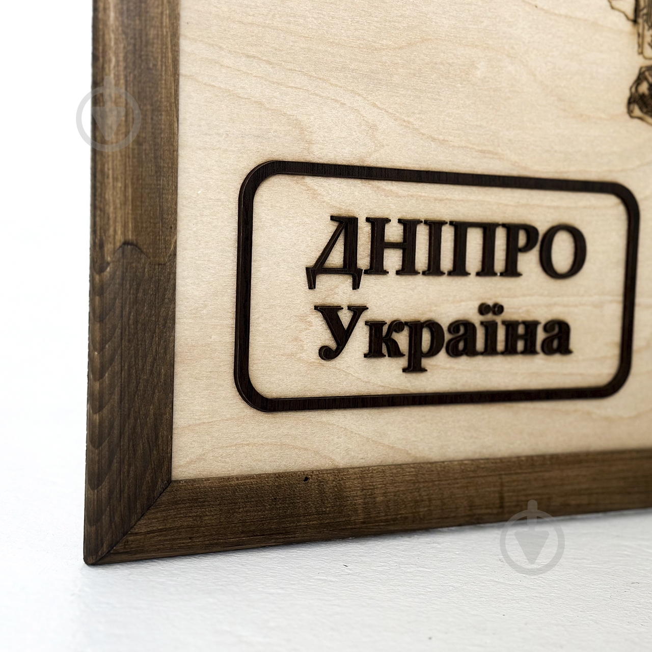 Карта Украины Днепр 65x65 см - фото 4