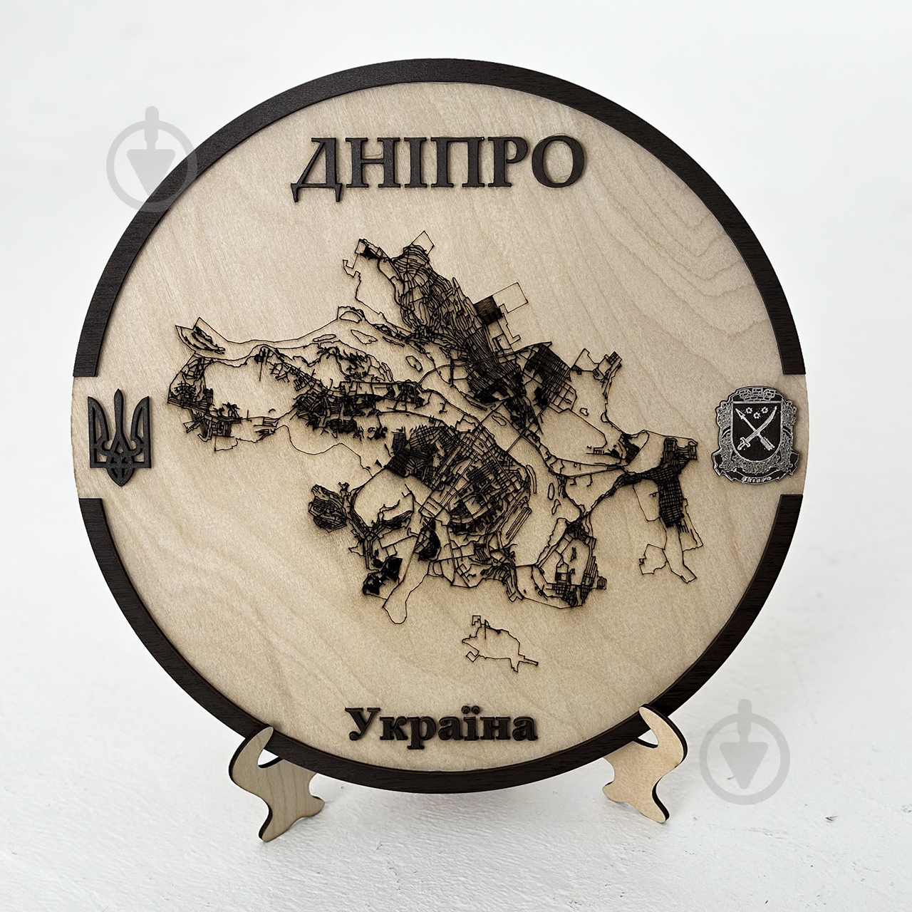 Карта Украины Днепр с подставкой d30 - фото 6 Карта Украины Днепр с подставкой d30 - фото 6