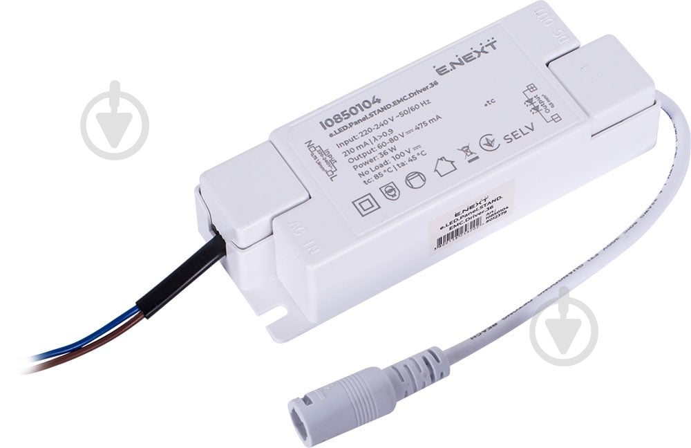 Драйвер для LED-лент и ламп E.NEXT e.LED.Panel.STAND.EMC.Driver.36 - фото 1 Драйвер для LED-лент и ламп E.NEXT e.LED.Panel.STAND.EMC.Driver.36 - фото 1