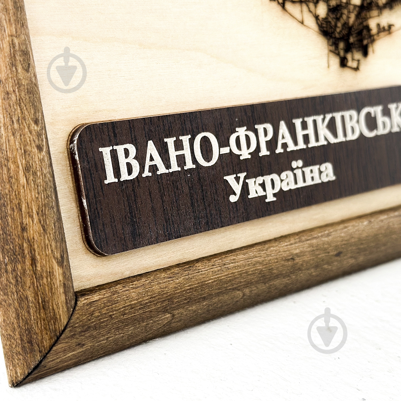 Карта Украины Ивано-Франковск 20x20 см - фото 6
