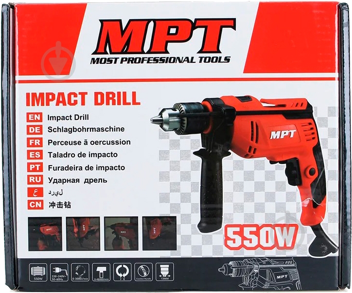 Дрель ударная MPT MID5506 - фото 10